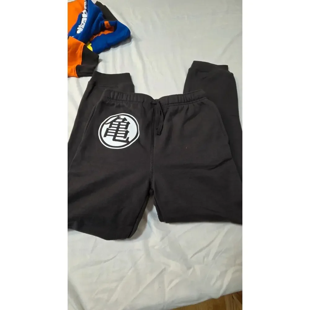 Dragon Ball Z Goku 2 Piece Set Youth XL Sweatshirt Joggers Anime Outfit NWT Blk